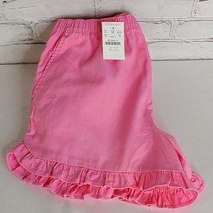 'CREW CUTS' RUFFLE CHINO SHORTS